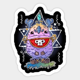 My Cute Monster Sticker